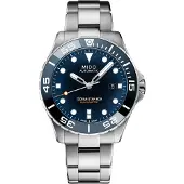 Mido Navigator Automatisk Mekanisk Urverk 600M Vattentät Klocka Herrklockor Blå M026.608.11.041.01 Blue black
