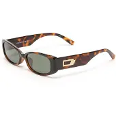 Le Specs Solglasögon 'STARLIGHT' brun / svart