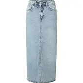 Vila Kjol 'VIJaf' blå denim