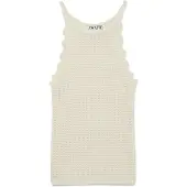 Vero Moda Broderad topp 'VMPANAMA' ecru