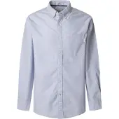 Pepe Jeans Skjortor med långa ärmar ANDREW man - Blå - EU M