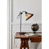Forestier Bordslampa , Parrot, Svart, Vardagsrum, Metall, Design
