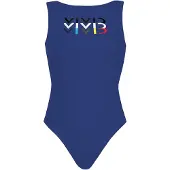 Vivid Baddräkt mörkblå / svart / vit