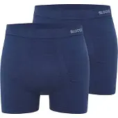 Sloggi Boxershorts 'GO' mörkblå / grå