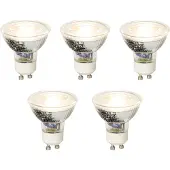 LUEDD Set om 5 st GU10 dimbara LED-lampor 5W 370lm 3000K