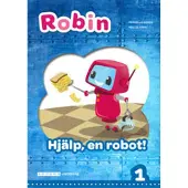 Robin åk 1 Läsebok blå Hjälp, en robot!