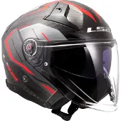 LS2 Of603 Infinity Ii Carbon Urus öppen Hjälm