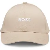 BOSS Kids' twill cap with embroidered logo