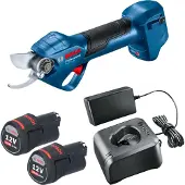 Bosch Sekatör Pro Pruner; 12 V; 2x3,0 Ah batt.