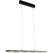 JUST LIGHT Pendellampa Nele, dimbar, Svart, Vardagsrum / matsal, Metall, Modern