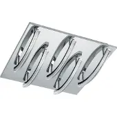 Eglo Leuchten LED taklampa Padella, dimbar, Svart, Vardagsrum / matsal, Metall, Modern, LED-taklampa