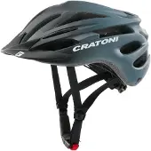 Cratoni Pacer JR, cykelhjälm, matt svart/grå