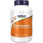 Now , Glucomannan, Rent pulver, 8 oz (227 g)