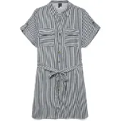 Vero Moda Bumpy Kortärmad Kort Klänning