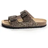 Bayton Pantolette 'Tracy' brons / svart