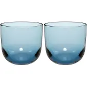 Villeroy & boch Like Vatten 2-pack Is - Dricksglas Glas Is (Ljusblå)