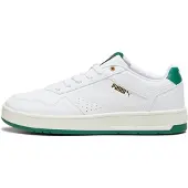 Puma Sneaker Court Classic - Vit/Grön, storlek 36