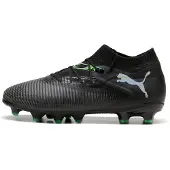 Puma Future 8 Pro FG/AG Eclipse - Svart/Grå/Grön Barn, storlek 28