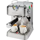 Profi Cook PC-ES/KA 1267 INOX Espressomaskin Rostfritt stål med mjölkskummare
