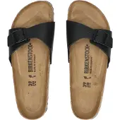Birkenstock - Sandaler och flip-flops dam - Madrid BF Narrow Black för UnisexUll - Storlek 39 - Svart
