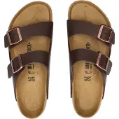 Birkenstock för män. 51701 Sandaler Arizona Birko-Flor (Normal passform) brun (47), Karta, Ingen, Casual