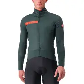 Castelli Beta RoS Jacket Green Red, Size M