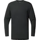 Haglöfs Kaise Wool LS Tee Men True Black