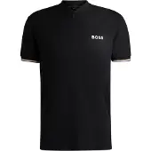 BOSS Pariq Toc Ripstop 10270219 Kortärmad Polotröja