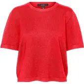 Vero Moda Tröja 'VMSilje' knallröd
