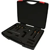 Ks Tools 405.0050 Injektor-spännskruv-borr-set, 22-delars