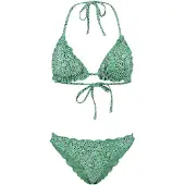 Shiwi Bikini 'Liz' grön / svart / off-white