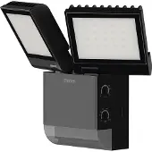 Theben Utomhus vägglampa med rörelsesensor theLeda S17-100, Svart, Syntetmaterial