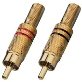 Monacor T-708GLC RCA-kontakter