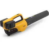 Stiga Batteridriven lövblås BL 300e Kit; 2x20 V; 2x4,0 Ah batteri; med vägghållare