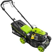 Zipper ZI-BRM420 Bensin Gräsklippare med klipphöjdjustering 1200 W Klippbredd 420 mm