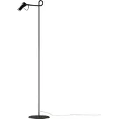 Kdln LED golvlampa Bird, dimbar, Svart, Vardagsrum / matsal, Metall, LED-golvlampa