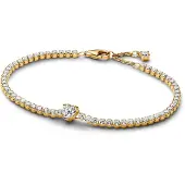 Pandora Classic Stone hjärttennisarmband 560041C01-16