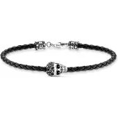 Thomas Sabo Skull crown silver armband A2055-805-11-L17,5