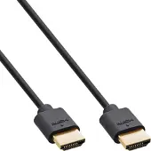 InLine 17933S, 0,3 m, HDMI Typ A (standard), HDMI Typ A (standard), 3D kompatibilitet, 48 Gbit/s, Svart