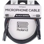 Roland Black Series-mikrofonkabel 3 m