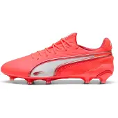 Puma King Ultimate FG/AG Unlimited - Röd/White/Röd, storlek 39