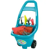 Ecoiffier Trolley m/havetilbehør