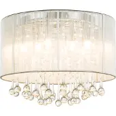 Globo Taklampa Sierra, Vardagsrum / matsal, Textil / tyger / siden, Taklampa