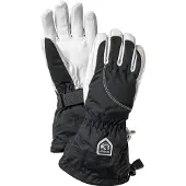 Hestra Women's Heli Ski 5 Finger Black/White