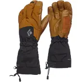 Black Diamond - Klättertillbehör - Soloist Gloves Dark Curry för Unisex - Storlek M - Brun