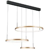 Orion Pendellampa Sphere, dimbar, Svart, Vardagsrum / matsal, Metall, Modern