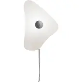 Foscarini Design vägglampa Bit 4, Vitt / opal, Vardagsrum / matsal, Glas, Design, Vägglampa, vägglampa inomhus