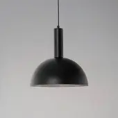 Sigma Hänglampa Vitrum cupola , dimbar, Svart, Vardagsrum / matsal, Metall, Modern, Pendellampa