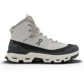 ON Women's Cloudrock Trek Waterproof Silver/Cream