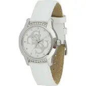 GUESS Analog klocka silver / vit